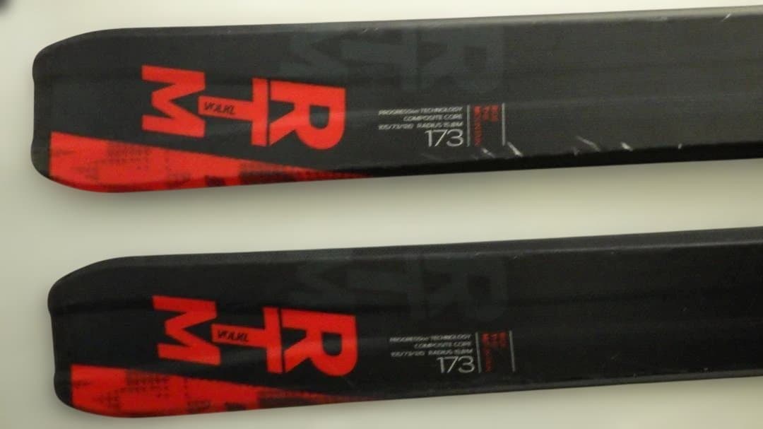 VOLKL RTM TIP ROCKER 173 スキー板 黒/赤 カーボン訳有 - メルカリ
