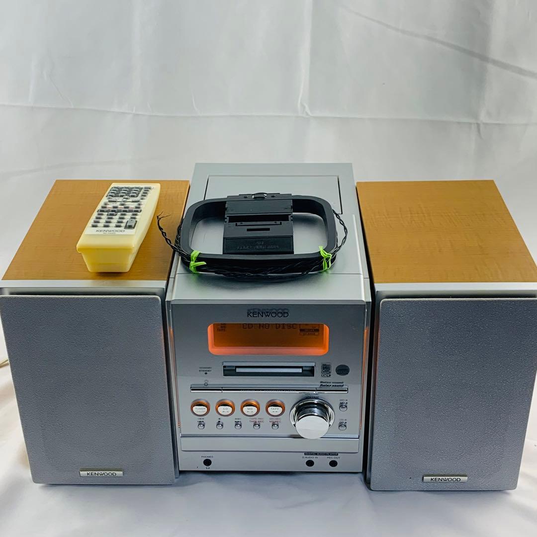 ケンウッド CD MD カセット ミニコンポ RXD-SZ3MD - メルカリ