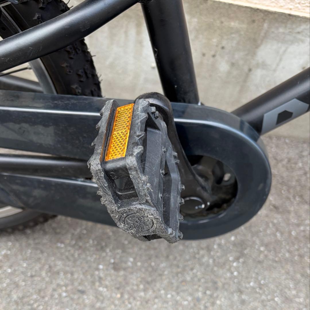 ダイワサイクル ダートレイルキッズDTL-K18ブラック補助輪なしスタンド