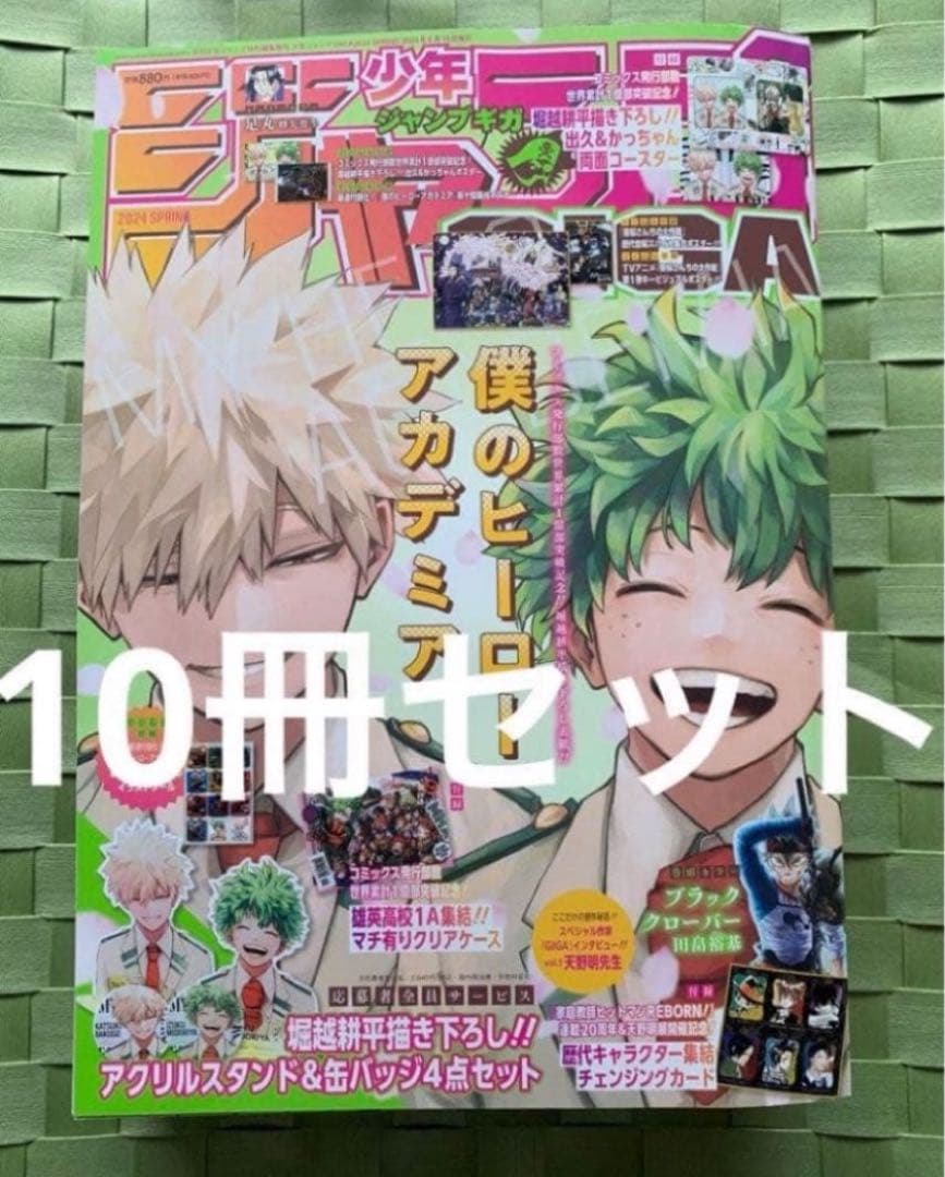 ジャンプGIGA2024 Spring ヒロアカ 雑誌 10冊セット - メルカリ