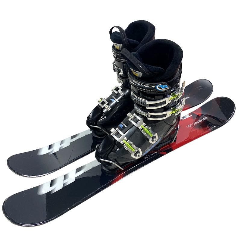 NISHIZAWA ショートスキー ✕ NORDICA ブーツ26.5cm - メルカリ