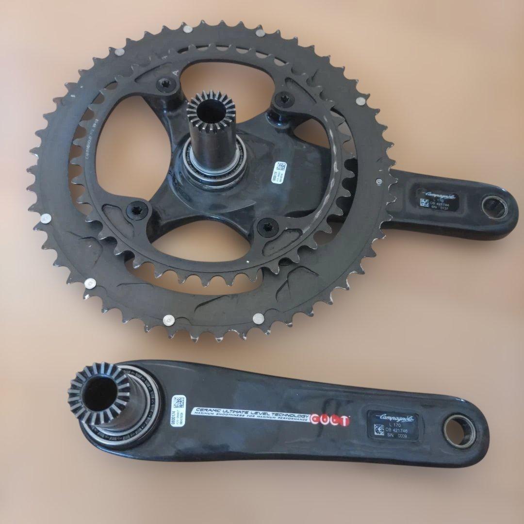 カンパニョーロ スーパーレコード 11S クランク 170mm 53-39T - メルカリ