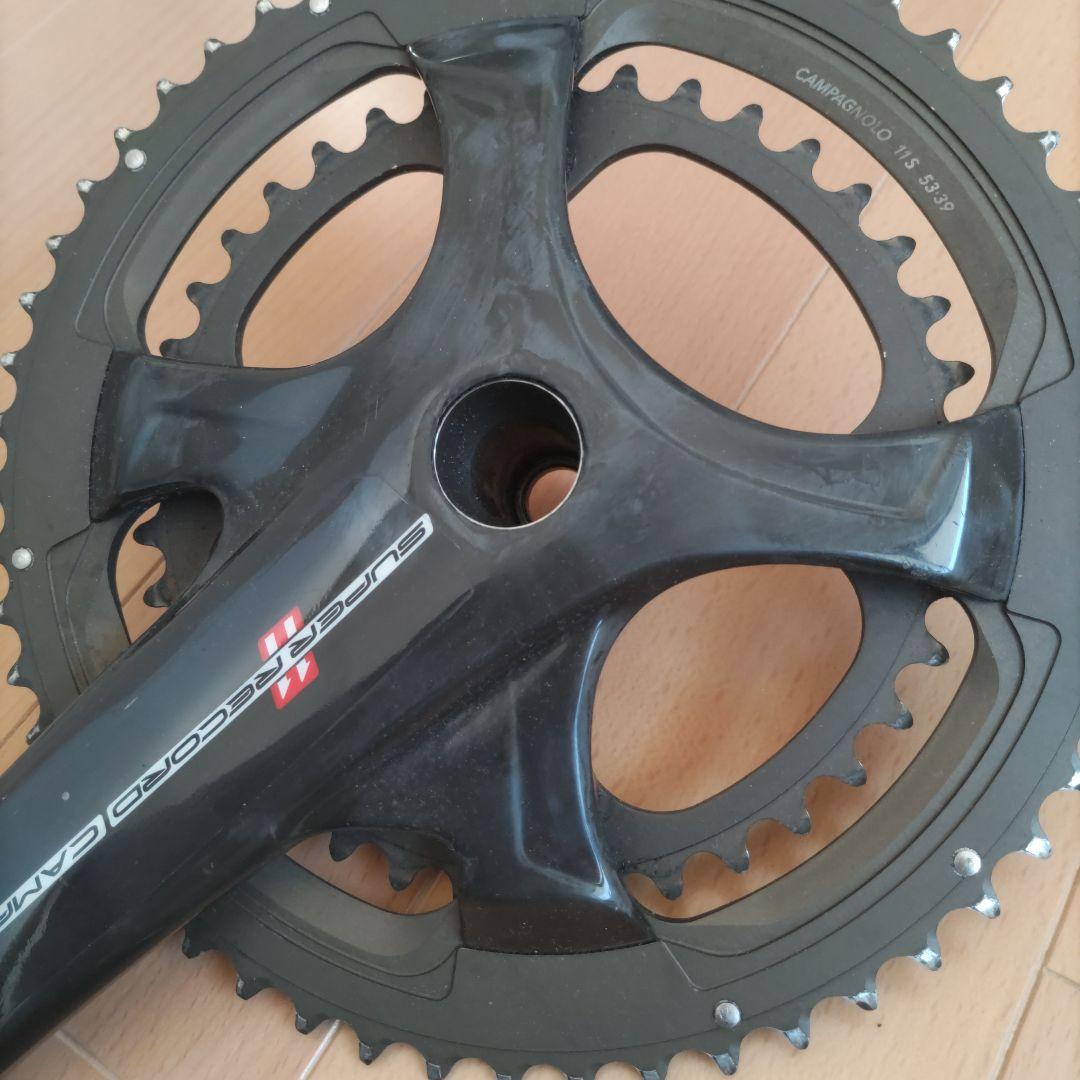 カンパニョーロ スーパーレコード 11S クランク 170mm 53-39T - メルカリ