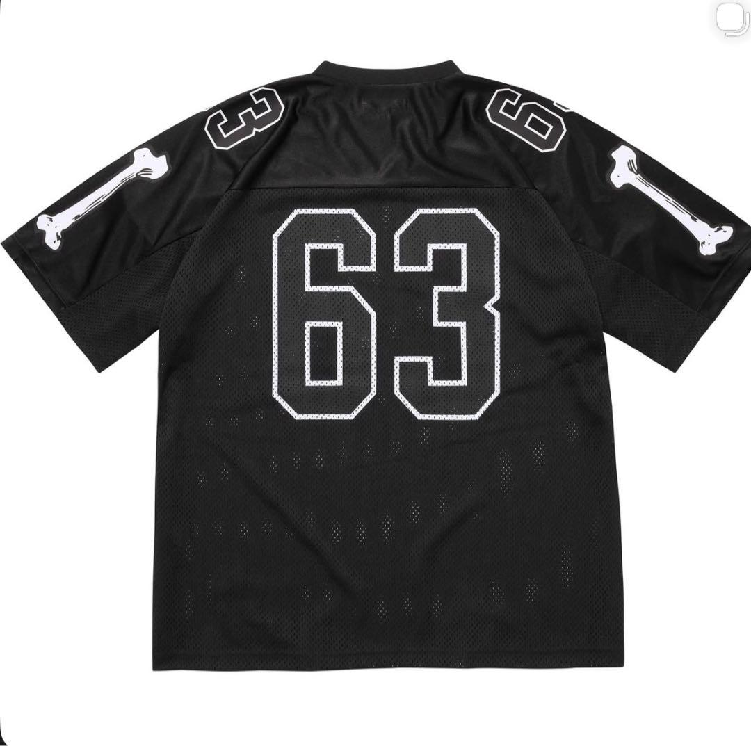 Supreme アメリカンフットボールシャツ 63 ブラック - メルカリ