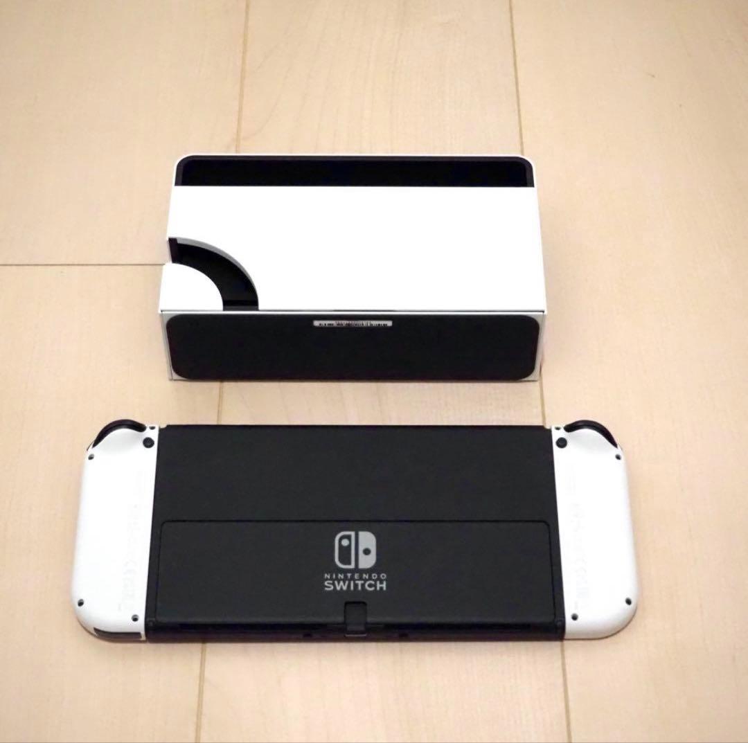 Nintendo Switch 有機ELモデル 本体 ケース付き - メルカリ