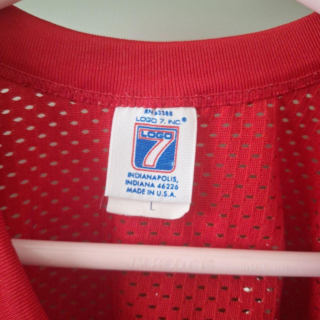 希少 90s USA製 NFL チーフス ジョー・モンタナ ジャージ L 赤 - メルカリ