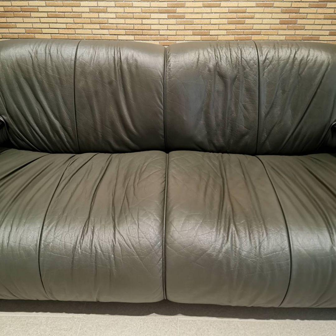 在庫一掃セール◇MORISHIGE 森繫｜G-アーク｜本革張り｜2Pソファ