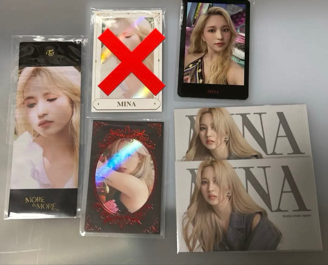 TWICE ミナ トレカセット - メルカリ