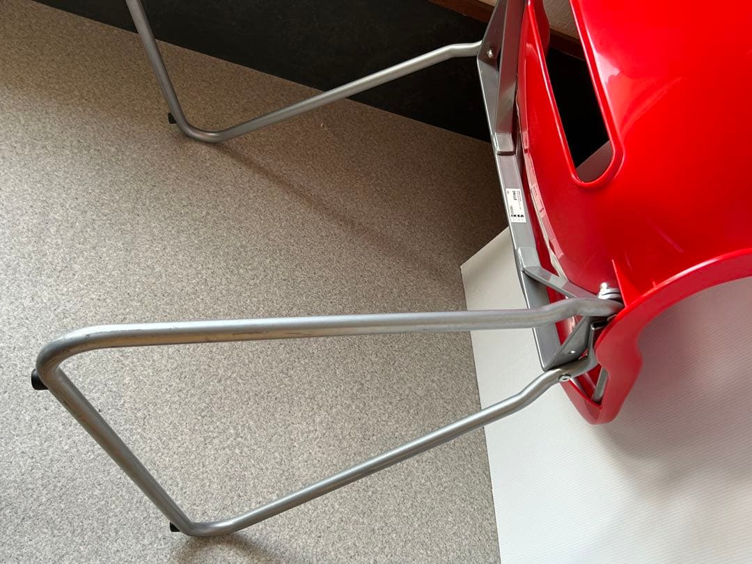 IKEA SNILLE オールドイケア 廃盤 チェア ミッドセンチュリー 椅子赤