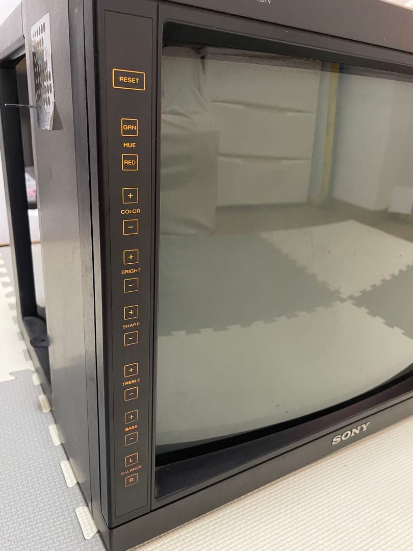 希少品】ソニートリニトロンカラーモニターKX-21HV1 ジャンク品 部品