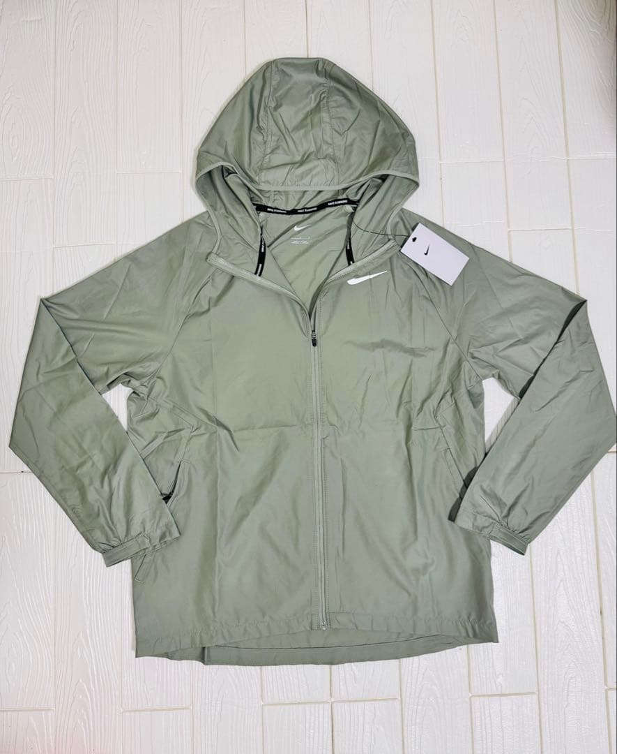 NIKE ナイキ エッセンシャル ジャケット ナイロンパーカー グリーン