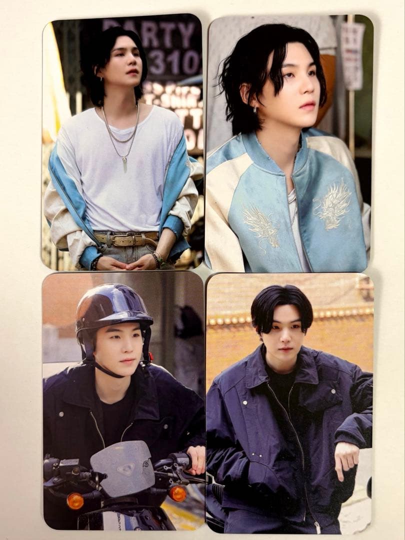 BTS】‪☆103-05☆フォトカード 4枚セット SUGA シュガ ユンギ - メルカリ‬