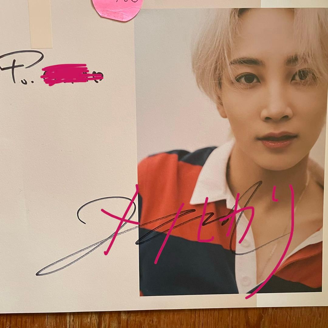 レア 直筆サイン ジョンハン seventeen - メルカリ