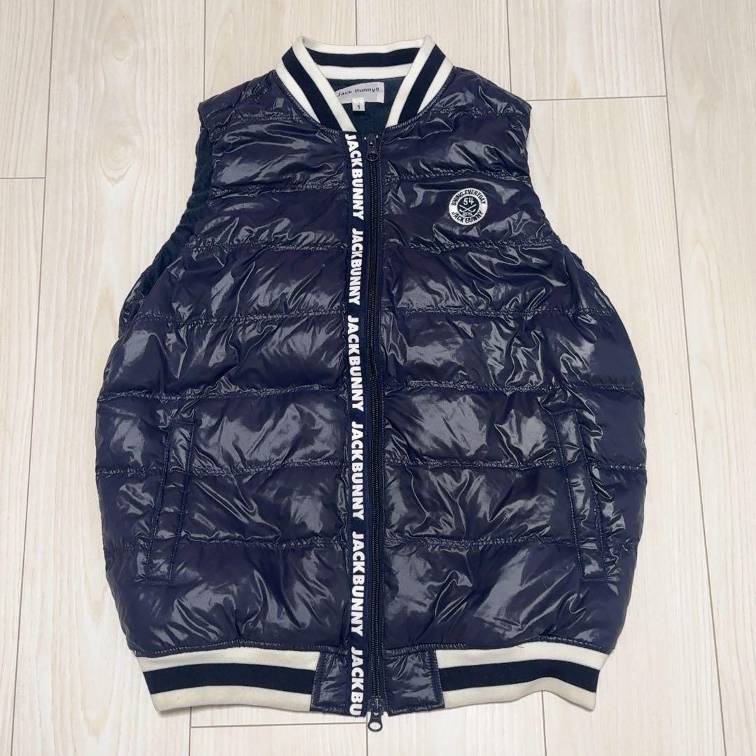 超美品 ジャックバニー ダウンベスト - メルカリ