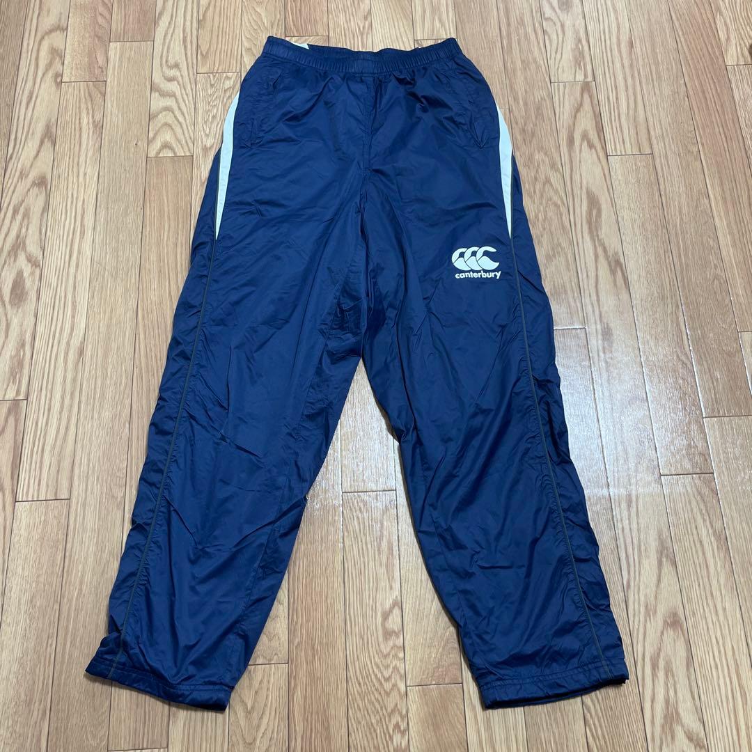 カンタベリー ナイロンパンツ ウォームアップパンツ L ラグビー