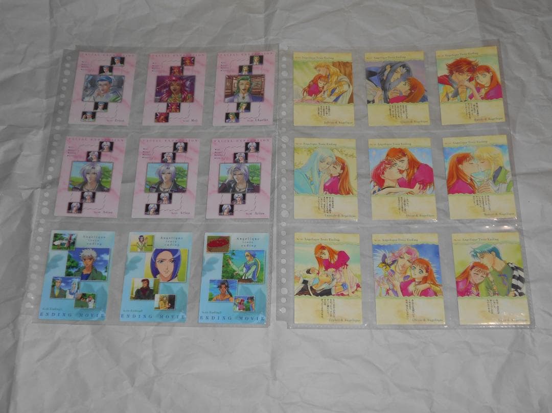 カードダスマスターズ トレカ アンジェリーク パート3 Ⅲ フルコンプ