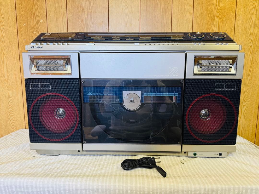 SHARP シャープ VZ-V2 デュアルプレイディスクステレオシステム シャープ デュアルプレイ・ディスク・ステレオ・システム VZ-V2 1980