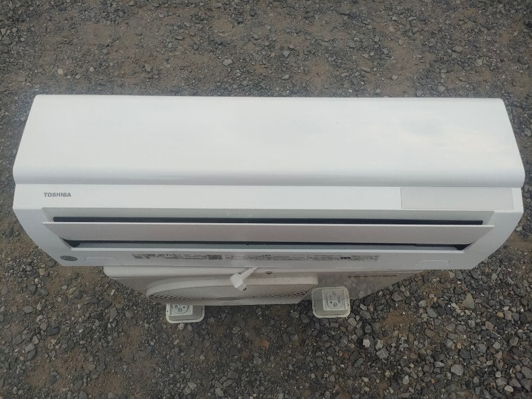 2024年製 TOSHIBA 東芝 エアコン RAS-2213TL（W）2台目 - メルカリ
