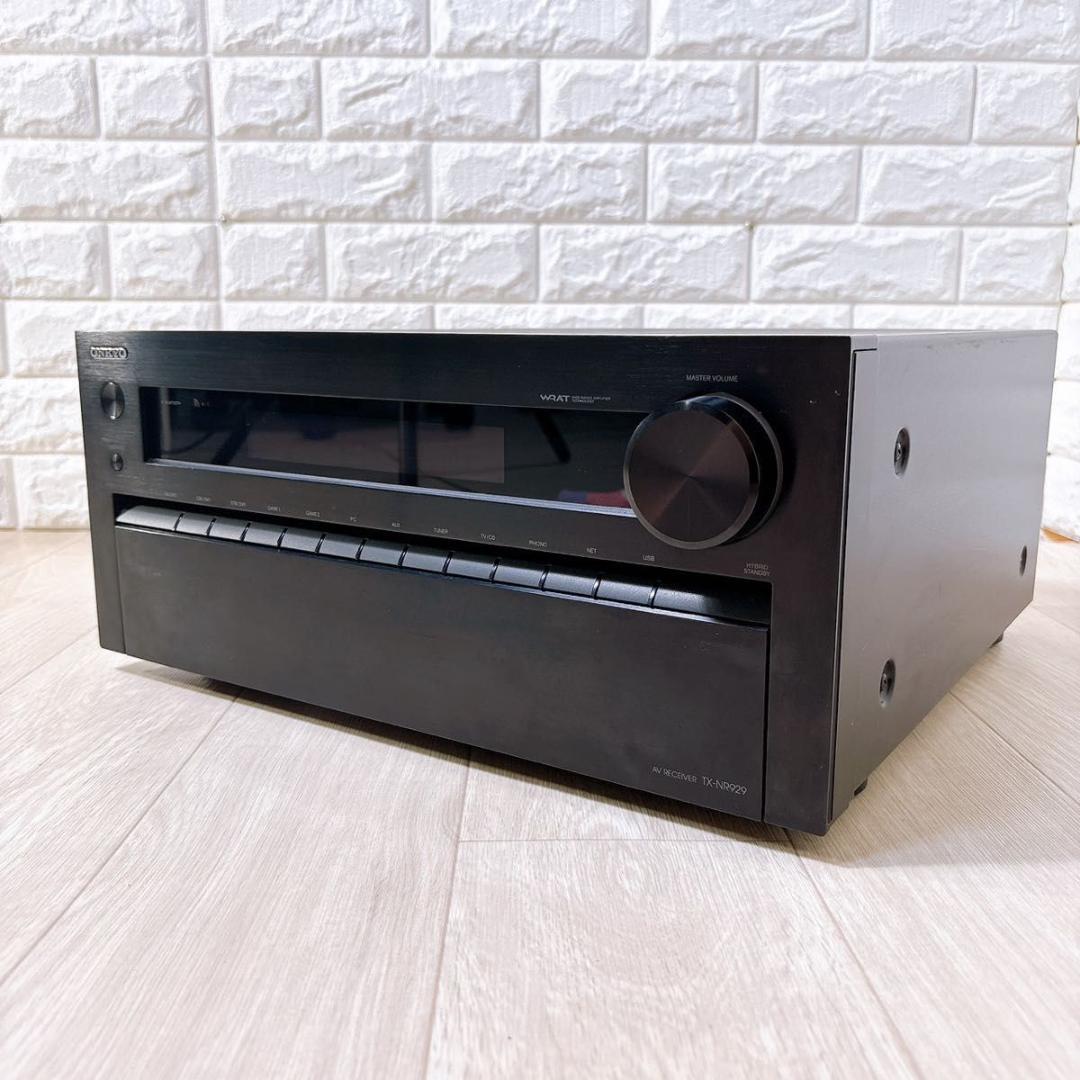 希少 ONKYO TX-NR929 AVレシーバー アンプ 9.1ch ブラック