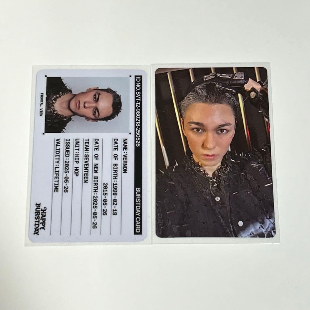 SEVENTEEN セブチ トレカ バーノン - メルカリ