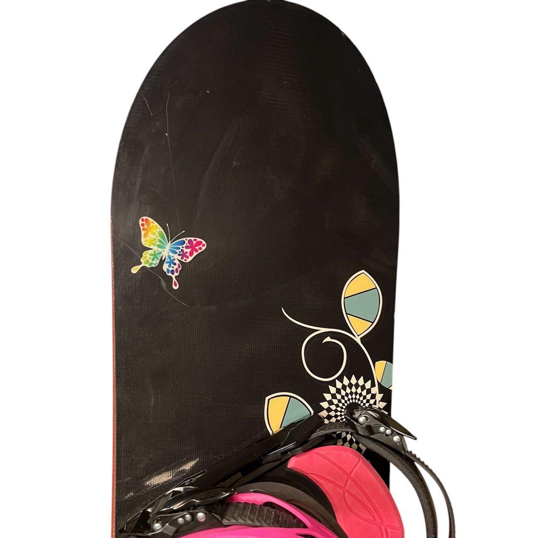 YELLOW BUS Butterfly 147cm スノーボード 3点セット - メルカリ