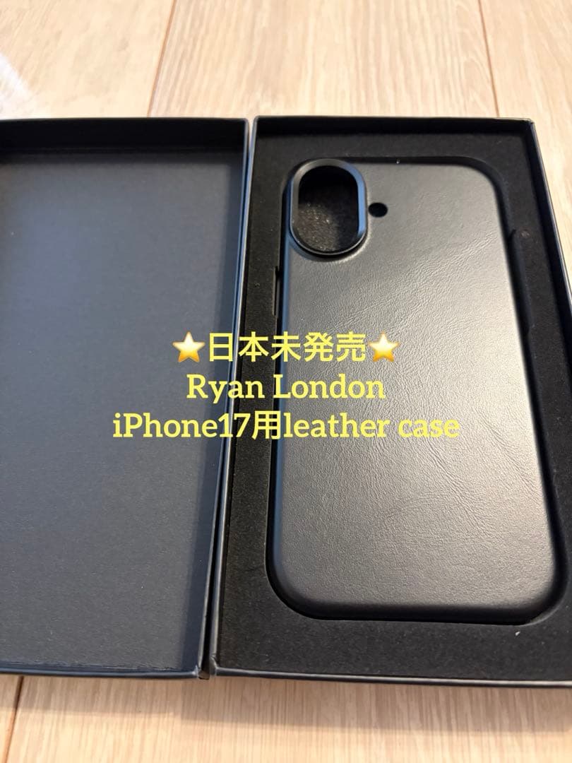 日本未発売 【値引不可】iPhone17用レザーケース RyanLondon - メルカリ