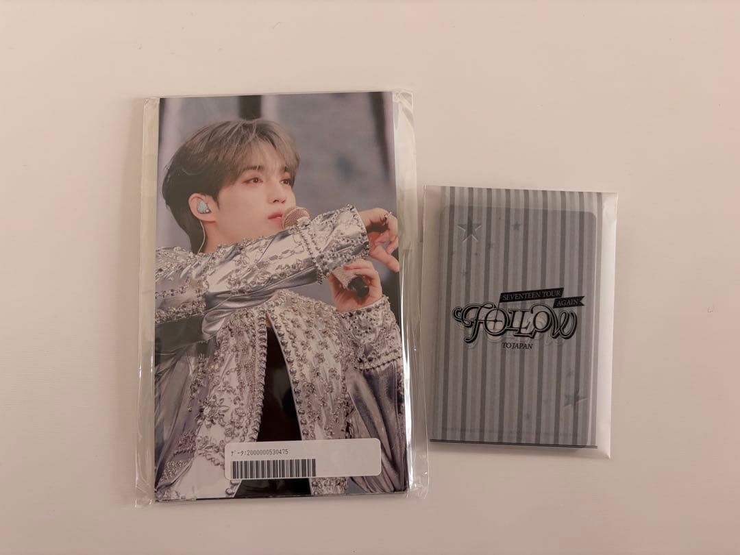 SEVENTEEN FOLLOW AGAIN ブルーレイ トレカ ポスカ 全員 SEVENTEEN Trading photocard FOLLOW AGAIN to JAPAN official Carat