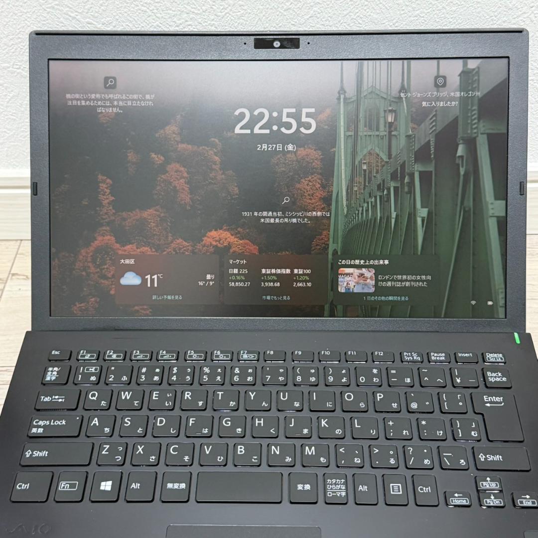 すぐに使える♫ 国産VAIO Pro PG i5 10世代 8GB 256GB - メルカリ
