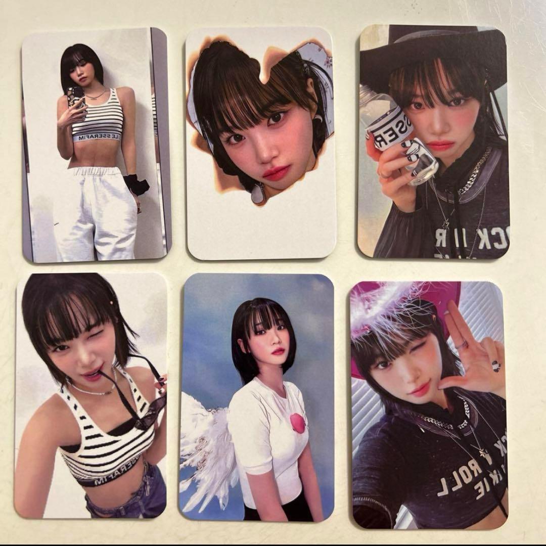 LE SSERAFIM トレカ チェウォン 6枚セット - メルカリ