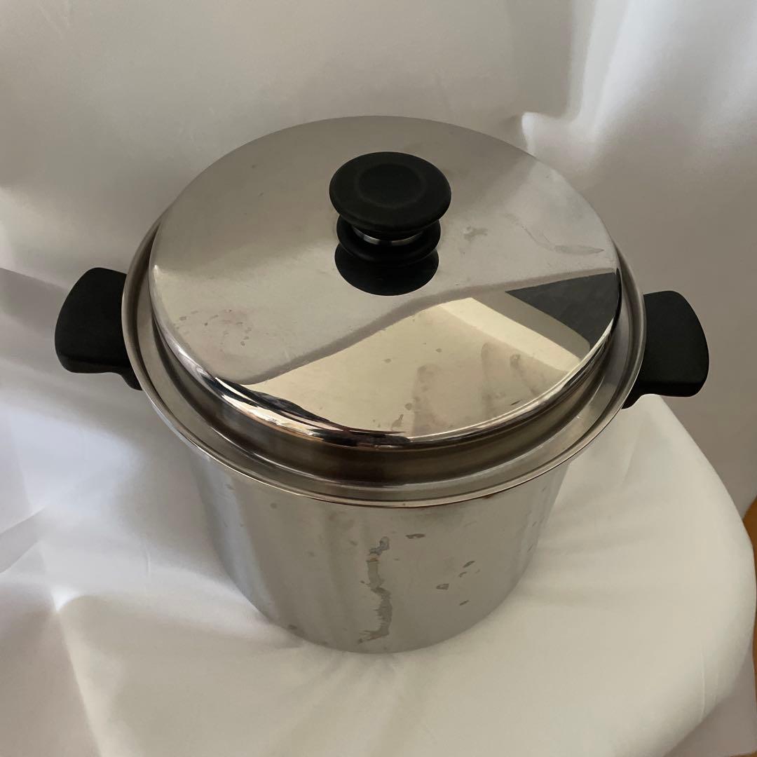 Amway10L シチュー鍋　アムウェイ 4Lシチューパンセット（仕切り板付き）) ：Amway(日本アムウェイ