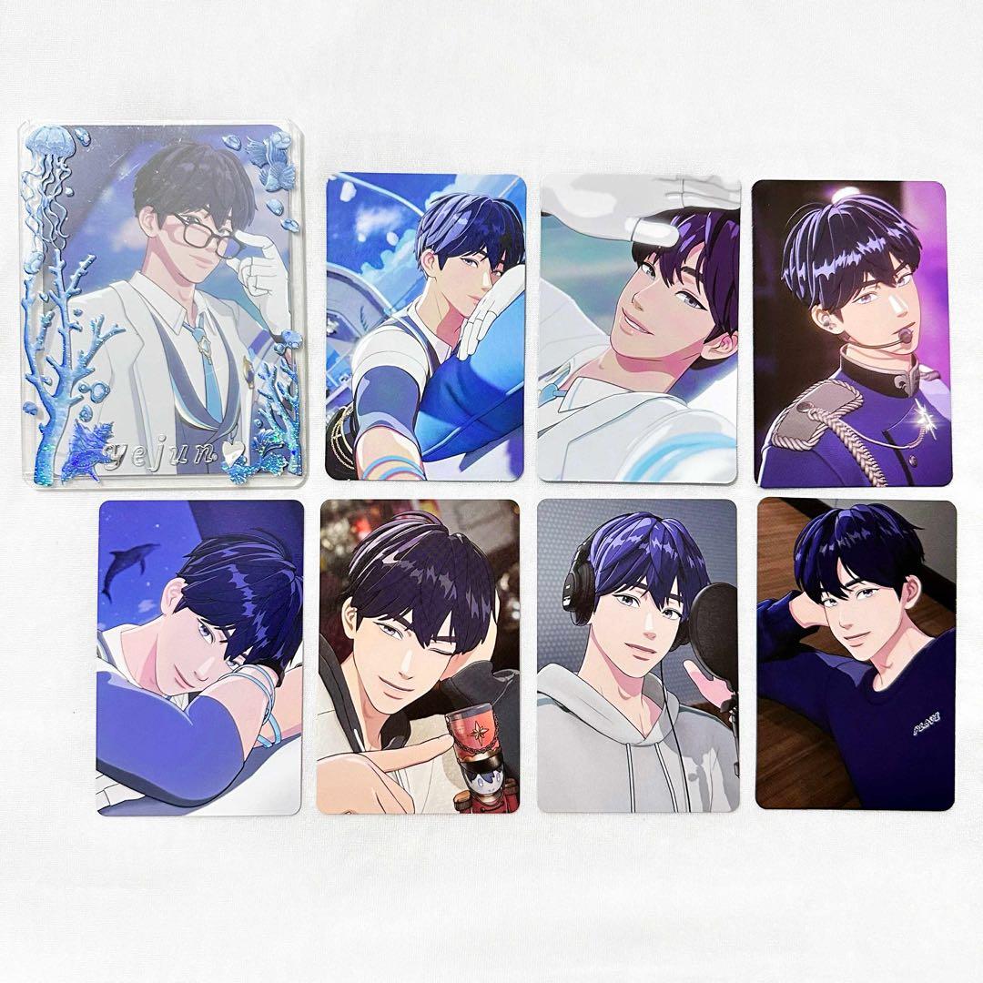 PLAVE プレイブ YEJUN イェジュン ASTERUM MAKESTAR PLAVE YEJUN ASTERUM Autographed Signed Photocard PC Event Prize