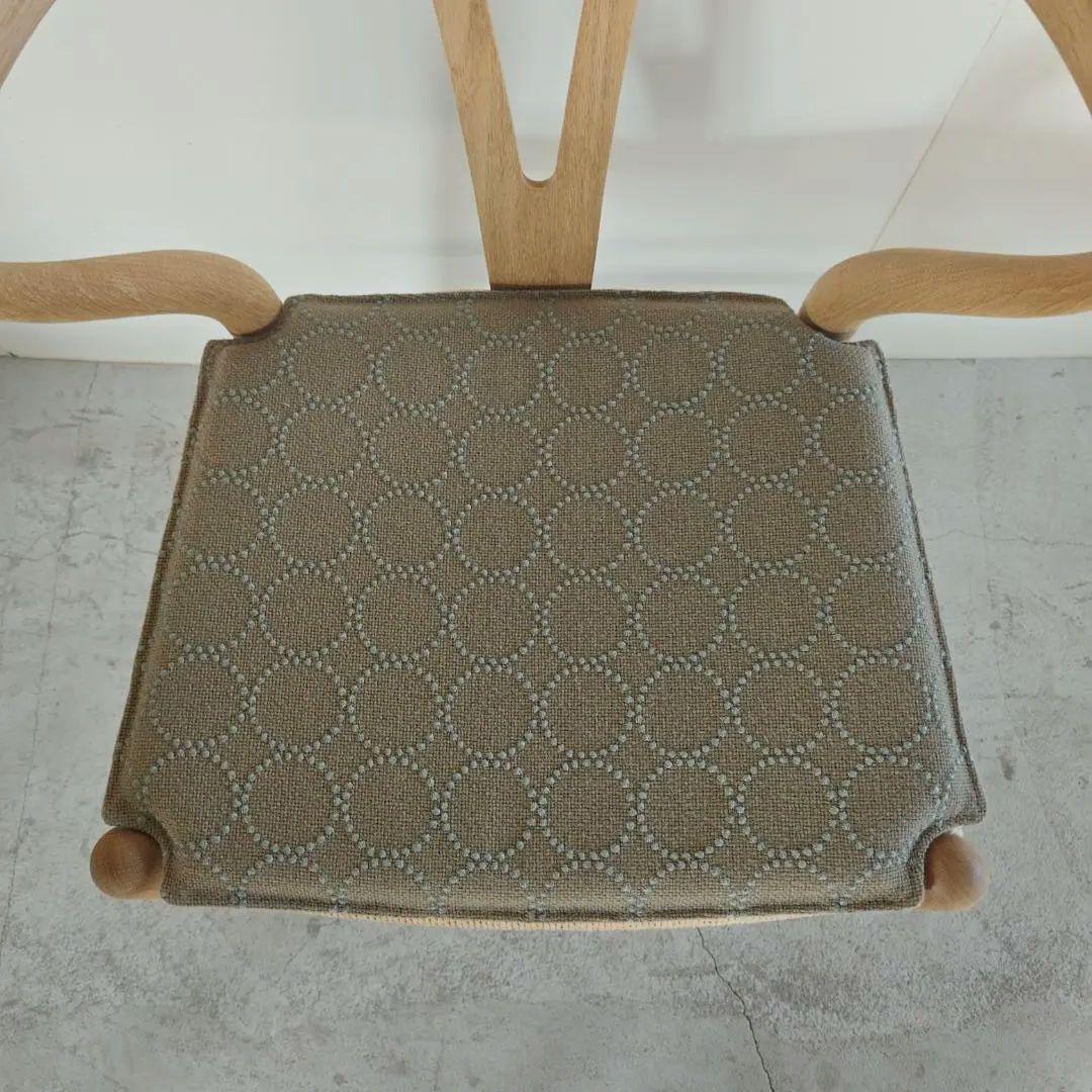 【新品】CH24 Yチェア専用シートクッション　クヴァドラ/タンバリン生地 Yチェアシートクッション】Kvadrat×皆川明のタンバリンハリンダルを