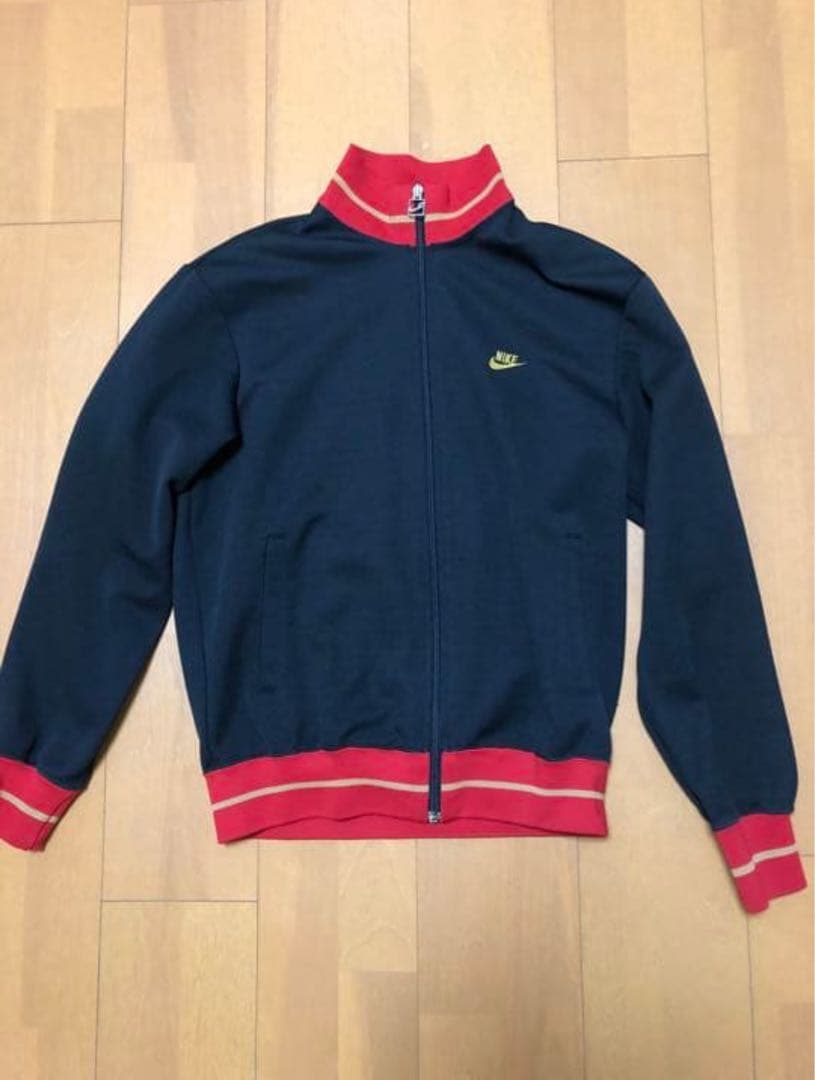 希少 日本製 ナイキ 紺タグ NIKE ジャージ トラックジャケット80s