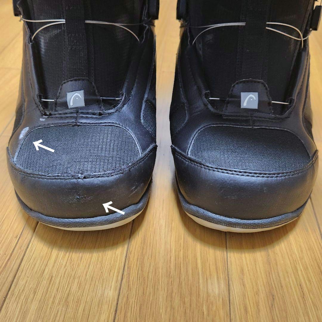 HEAD スノーボード　BoAダイヤルブーツ ブラック 26.5cm