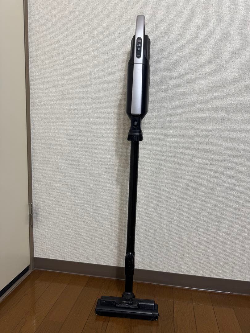 （ライト）　日立スティッククリーナーPKV-BK3KV かるパックステック 片手でラクラク使える軽さの紙パック式コードレス スティック