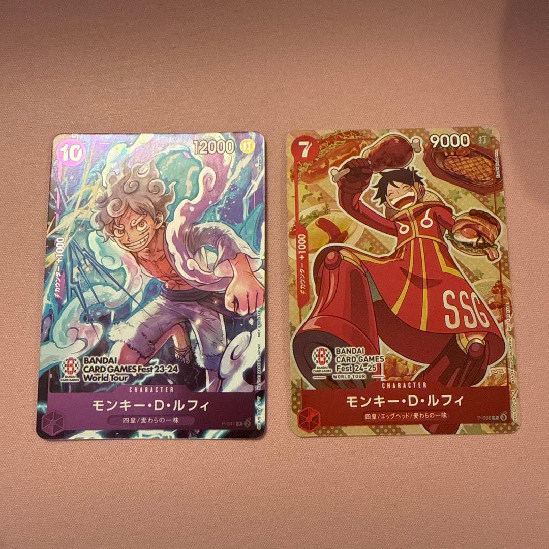 バンダイ カードゲーム フェスタ ルフィ プロモ バンダイフェス - メルカリ