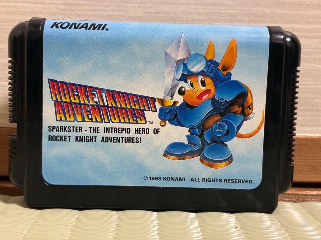 ロケットナイトアドベンチャーズ メガドライブ 箱付（説明書なし