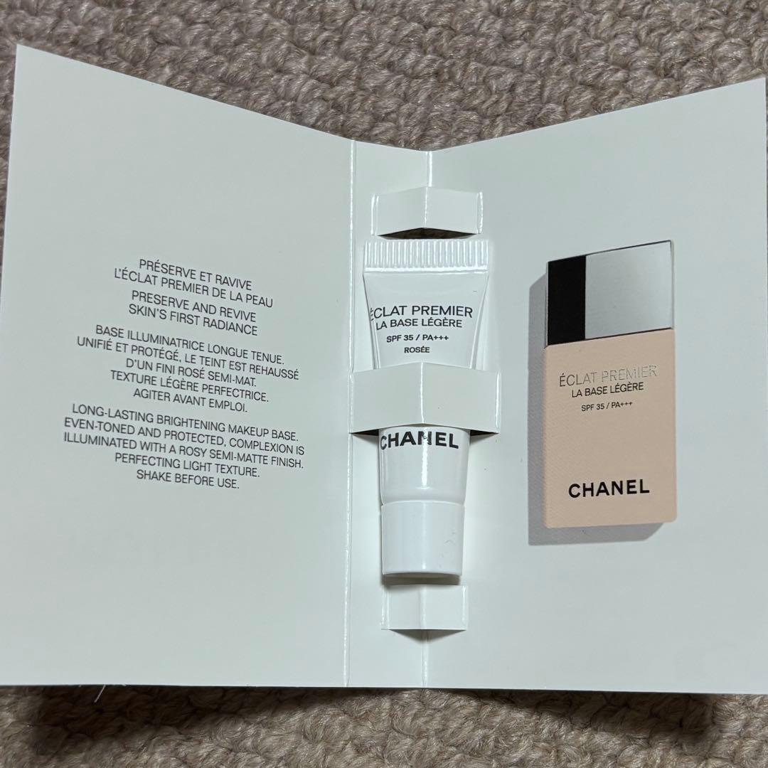 CHANELサンプル】エクラ プルミエ ラ バーズ レジェール ロゼ - メルカリ