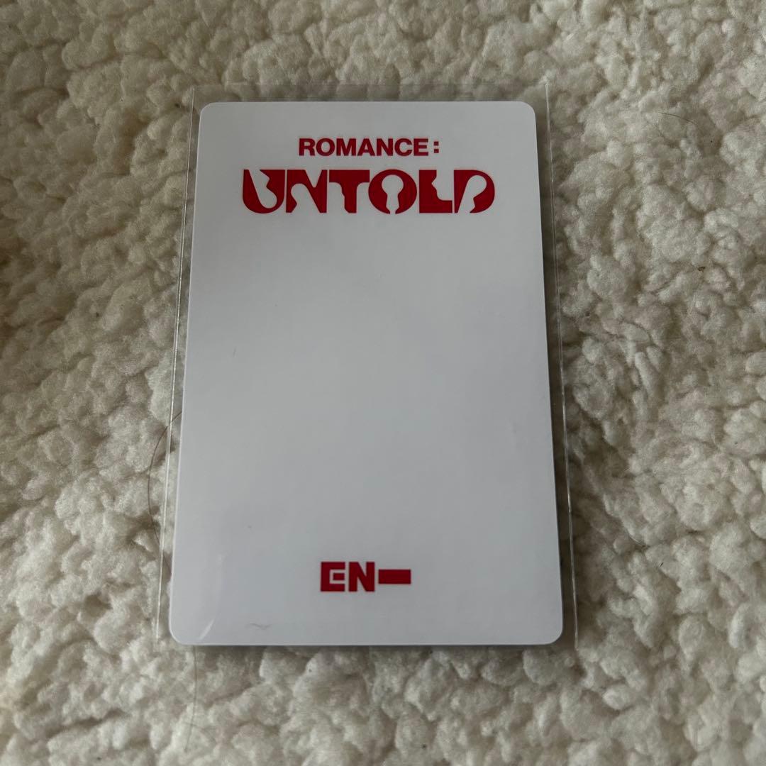 ENHYPEN 中国 一直娱 yizhiyu yzy2.0 特典 トレカ ジェイ - メルカリ