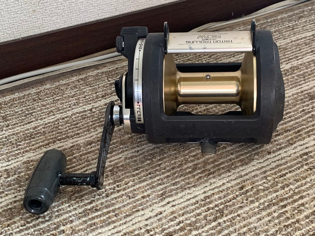 最終値下げ シマノ トライトン トローリング50Wクエ アラ モロコ大物底