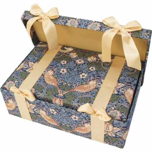 ボックス3点 ジェニファーテイラー ウィリアムモリス イチゴ泥棒