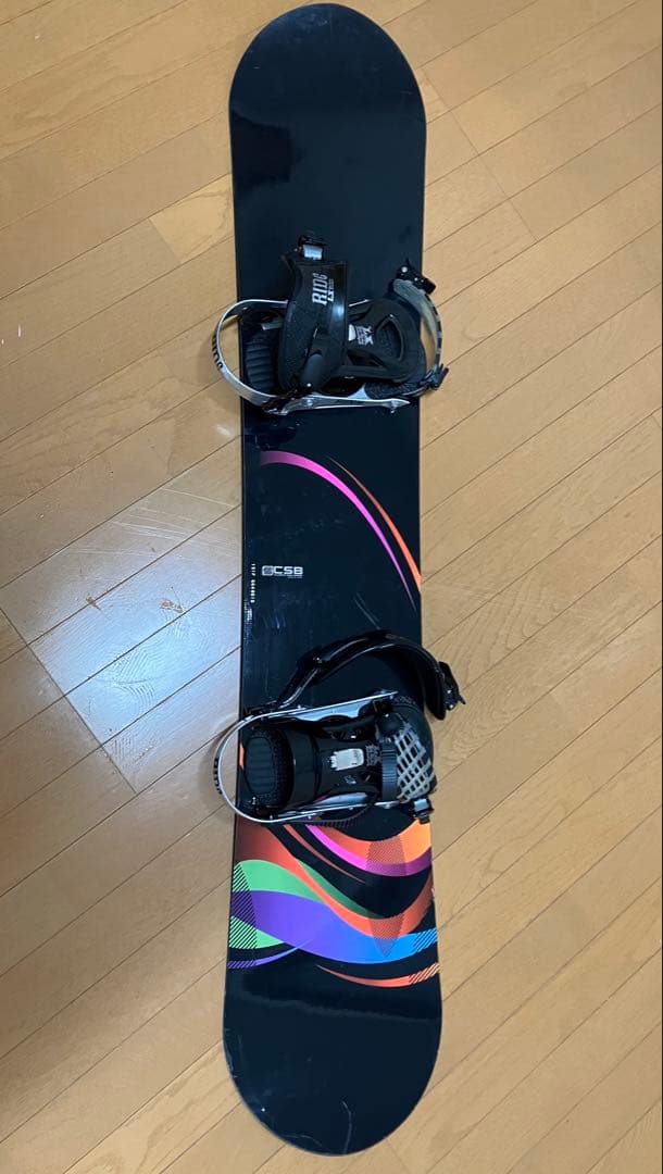 CSB スノーボード 147cm ビンディング、サロモンケース付き - メルカリ