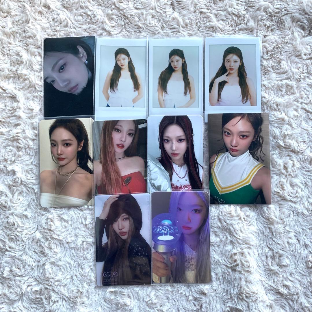 aespa ニンニン トレカ セット - メルカリ