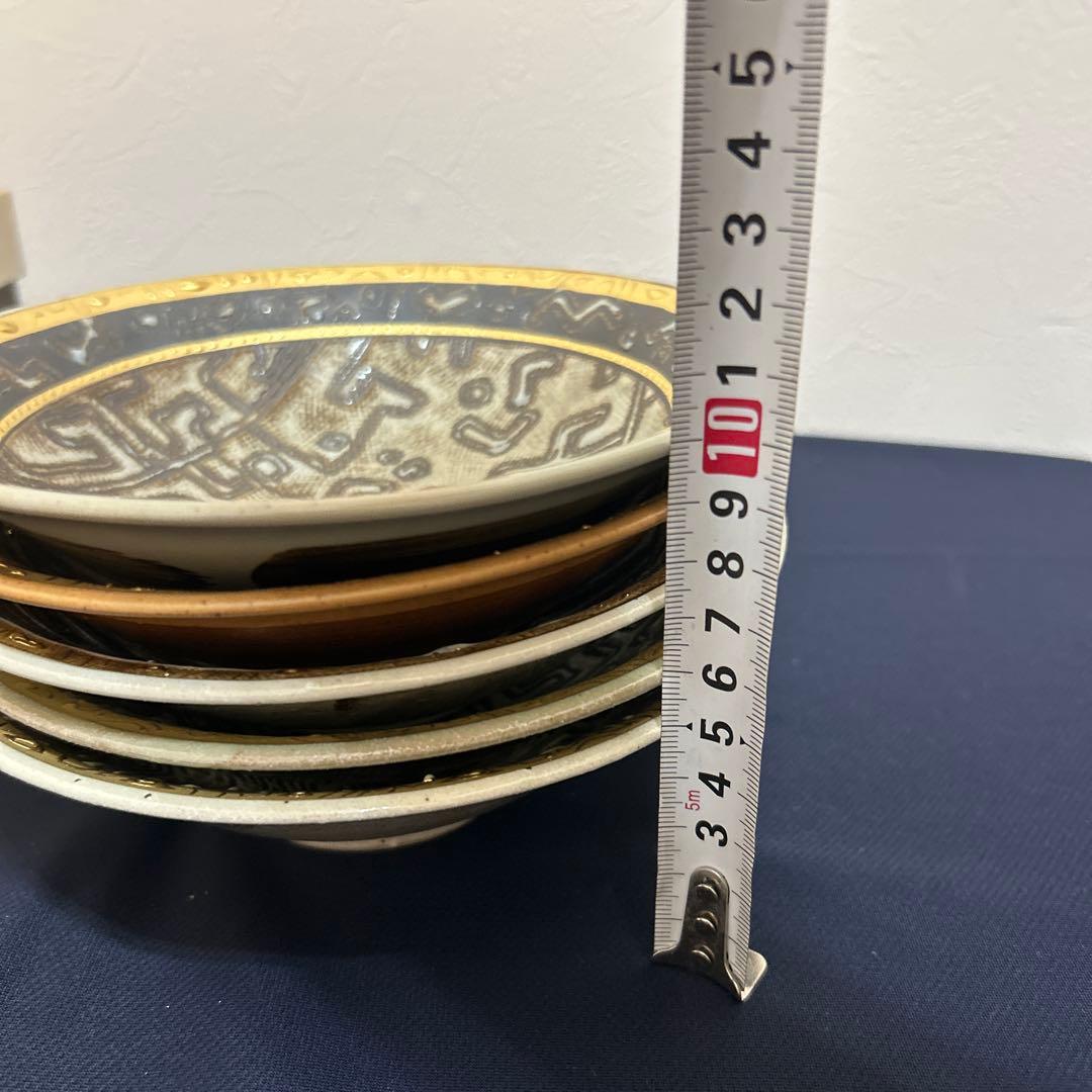 ☆専用☆エクレクティック カイカイ クバの大地 平鉢 17cm 5枚 箱あり