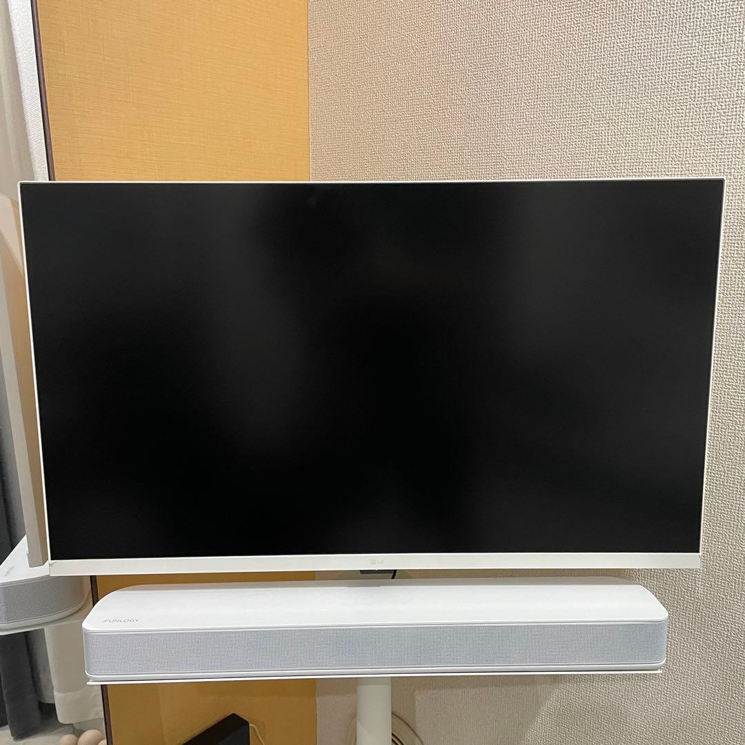 【LG】My view smart monitor 31.5インチ Amazon.co.jp: LG スマートモニター / 32SR50F-W/MyView Smart Monitor