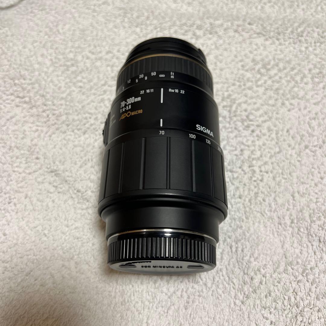 MINOLTA α-303si フィルムカメラ SIGMAズームレンズ セット - 値引き可