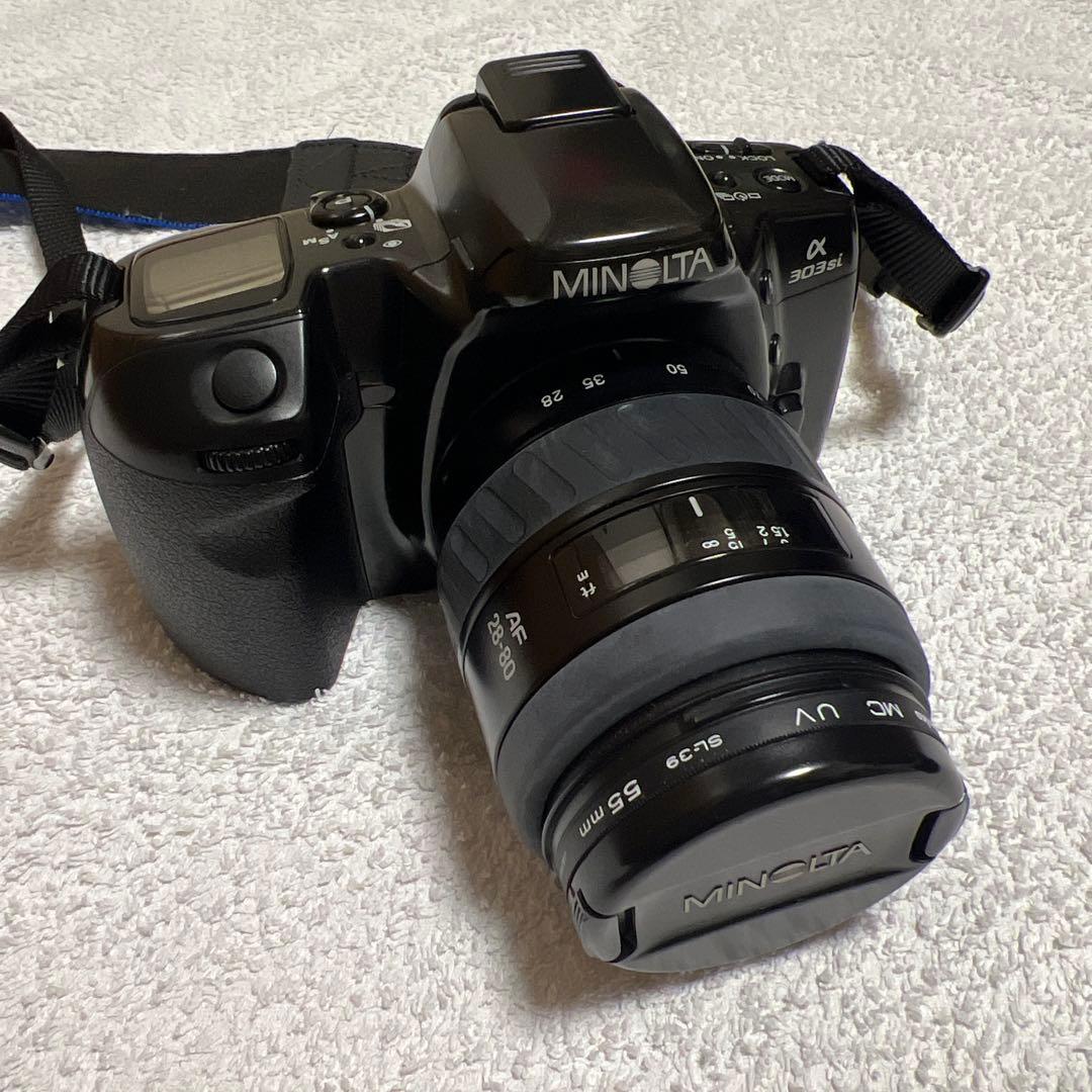 MINOLTA α-303si フィルムカメラ SIGMAズームレンズ セット - 値引き可
