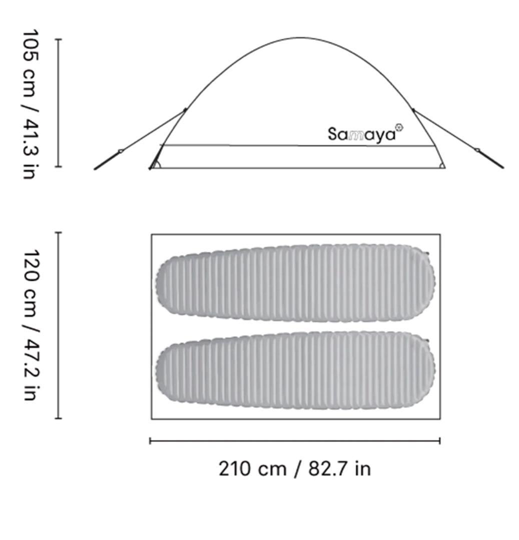 週末限定値下】Samaya 新作 ALPINIST2 ULTRAシート付き - メルカリ