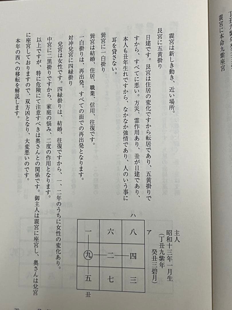 九星日盤鑑定要法【匿名配送】 - メルカリ