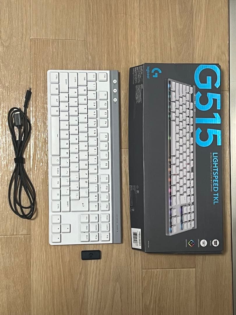 ロジクール G515 LIGHTSPEED TKL ホワイト G515 LIGHTSPEED TKL Wireless Gaming Keyboard | Logitech G